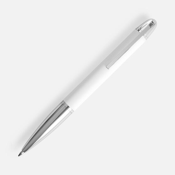 Ручка шариковая Arc Soft Touch, белая-2