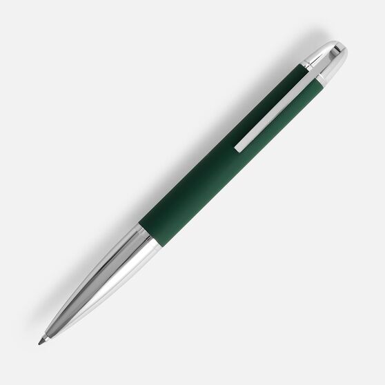 Ручка шариковая Arc Soft Touch, зеленая-2