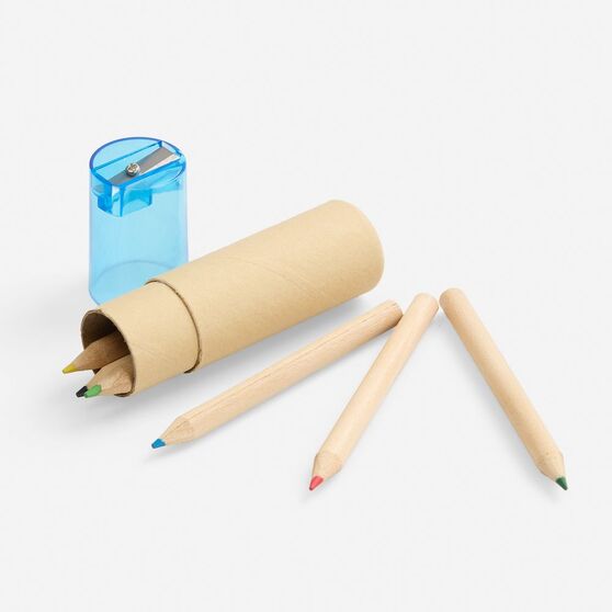 Набор карандашей Pencilvania Office с точилкой, синий-2