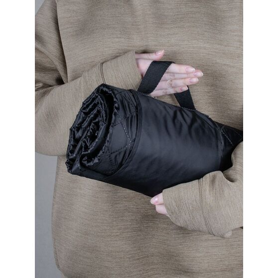 Плед для пикника Comfy, черный-6