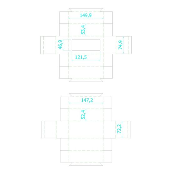 Коробка с окном Vindu, малая-5
