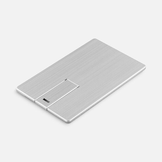 Флешка Platinum Card, 32 Гб, серебристая-1