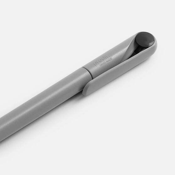 Ручка шариковая Prodir DS1 TMM Dot, серая с черным-5