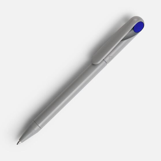 Ручка шариковая Prodir DS1 TMM Dot, серая с синим-1