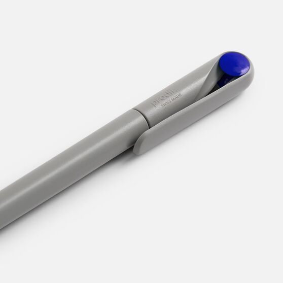Ручка шариковая Prodir DS1 TMM Dot, серая с синим-5