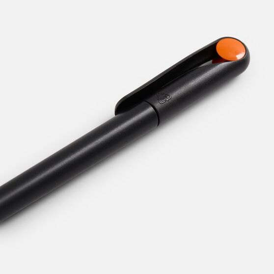 Ручка шариковая Prodir DS1 TMM Dot, черная с оранжевым-4