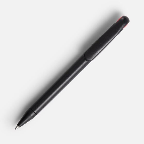 Ручка шариковая Prodir DS1 TMM Dot, черная с красным-2