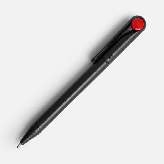 Ручка шариковая Prodir DS1 TMM Dot, черная с красным-3
