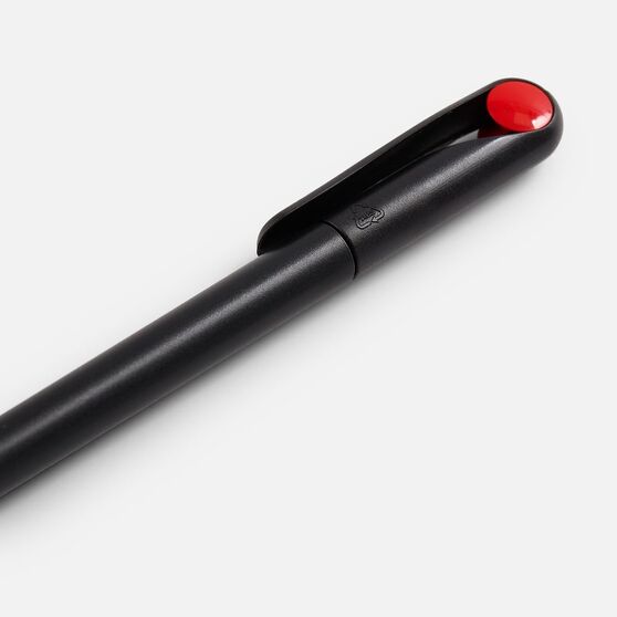 Ручка шариковая Prodir DS1 TMM Dot, черная с красным-4