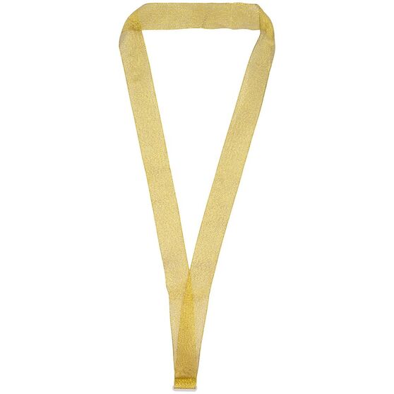Лента для медали с пряжкой Ribbon, золотистая-1