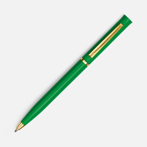 Ручка шариковая Euro Gold, зеленая-2