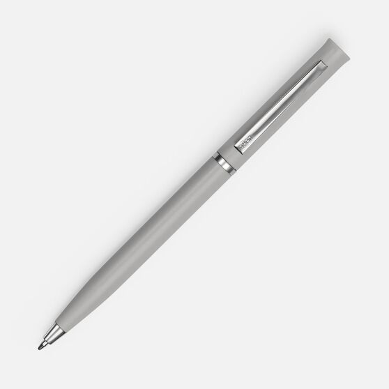 Ручка шариковая Euro Chrome, темно-серая-2