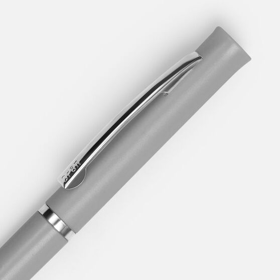 Ручка шариковая Euro Chrome, темно-серая-3