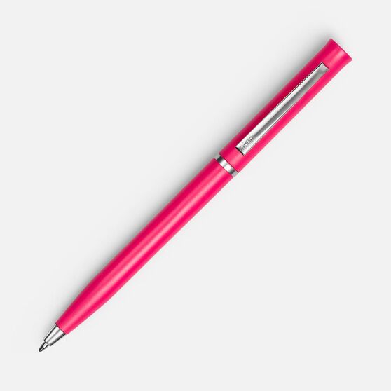 Ручка шариковая Euro Chrome, розовая-2