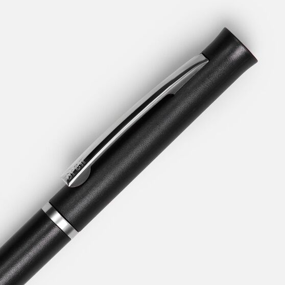 Ручка шариковая Euro Chrome, черная-3