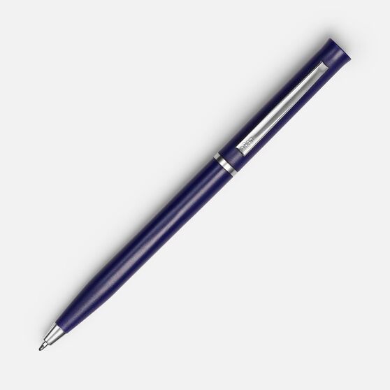 Ручка шариковая Euro Chrome, синяя-2