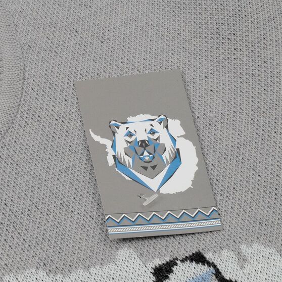Джемпер Totem Bear, серый-3