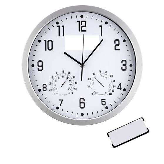 Часы настенные Insert2, белые-1