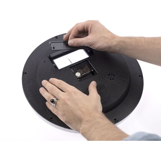 Часы настенные Insert2, белые-4