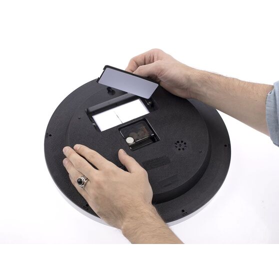 Часы настенные Insert2, белые-5