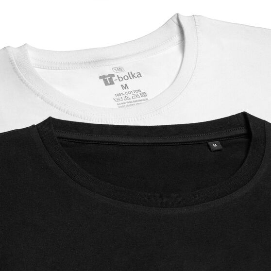 Футболка унисекс T-bolka 140, черная-4