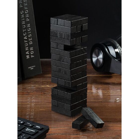 Игра «Деревянная башня мини», черная-4