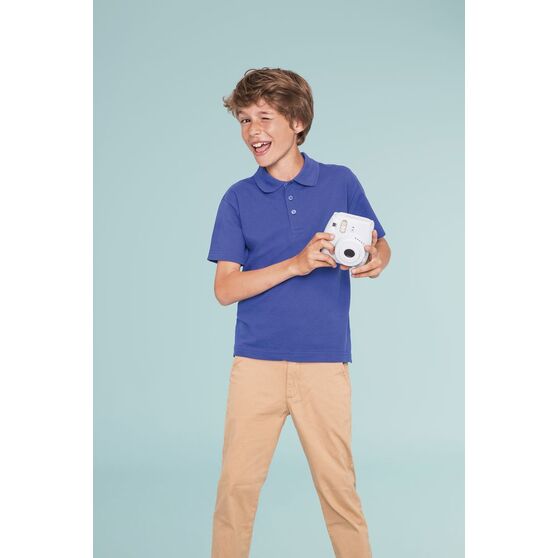 Рубашка поло детская Summer II Kids 170, белая-5