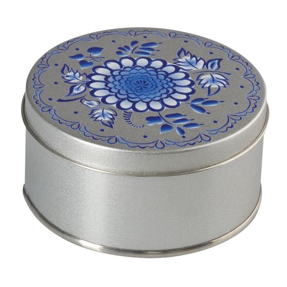 Коробка Pragmax S, круглая, серебристая-2