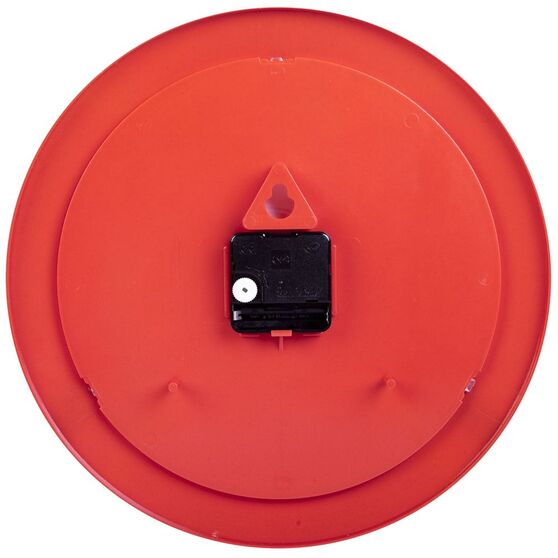 Часы настенные Vivid Large, красные-2
