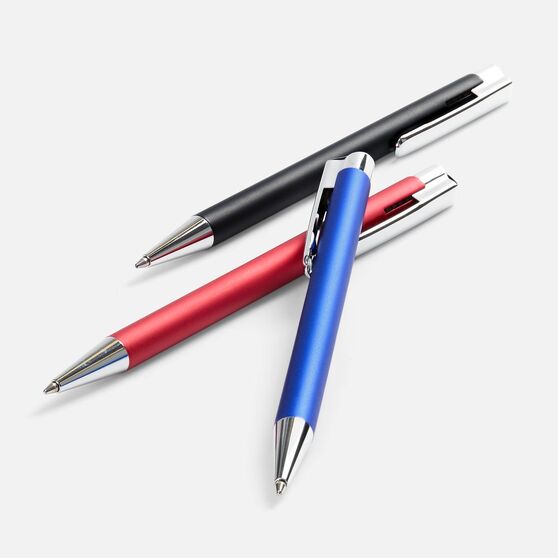 Ручка шариковая Stork, черная-4