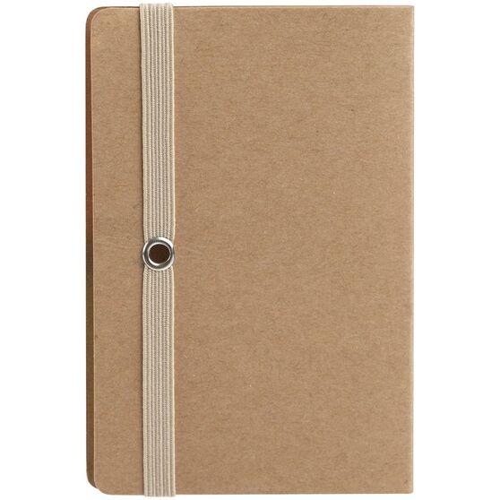 Футляр для визитки Eco Holder со стикерами, крафт-3