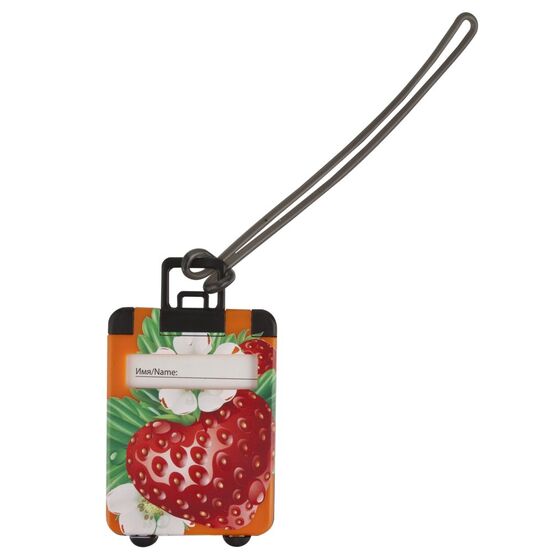 Бирка для багажа Trolley, оранжевая-4