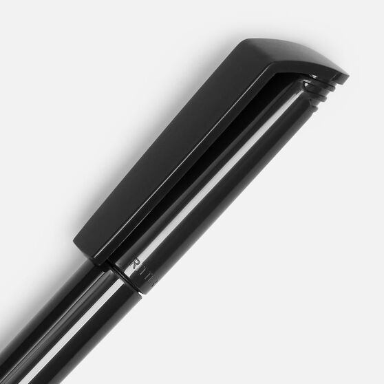 Ручка шариковая Flip, черная-3