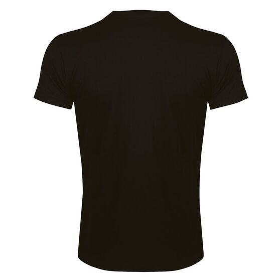 Футболка мужская приталенная Imperial Fit 190, черная-2