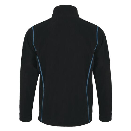 Куртка мужская Nova Men 200, черная с ярко-голубым-2