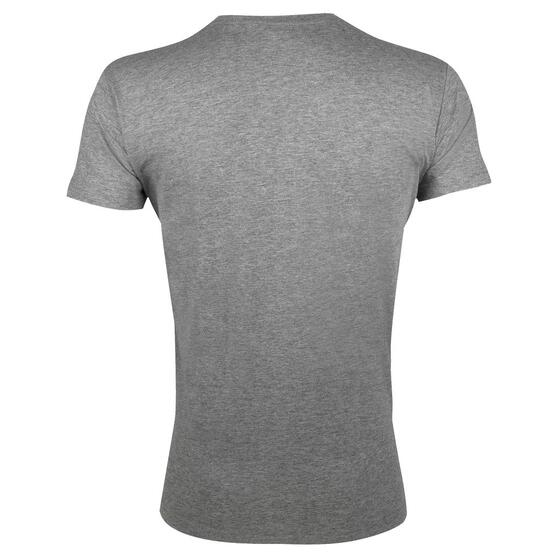 Футболка мужская Regent Fit 150, серый меланж-2
