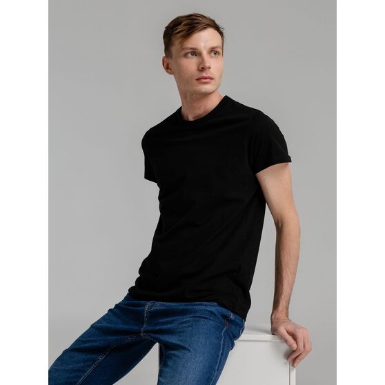 Футболка мужская Regent Fit 150, черная-6