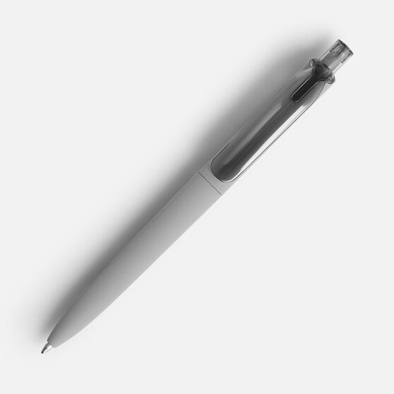 Ручка шариковая Prodir DS8 PRR-T Soft Touch, серая-2