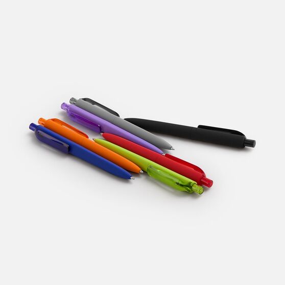 Ручка шариковая Prodir DS8 PRR-T Soft Touch, серая-7