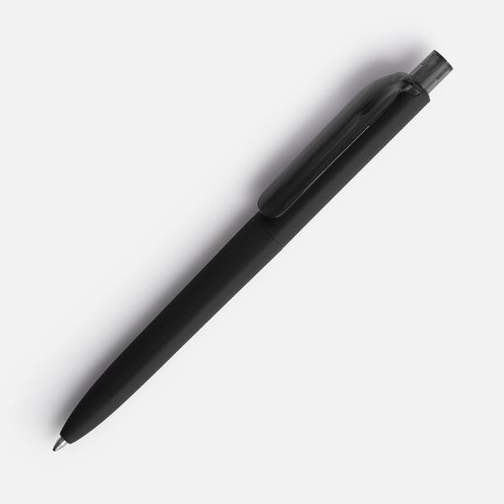 Ручка шариковая Prodir DS8 PRR-T Soft Touch, черная-1