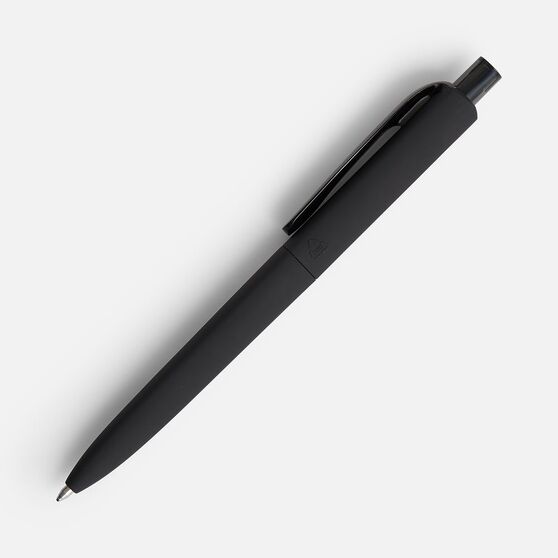 Ручка шариковая Prodir DS8 PRR-T Soft Touch, черная-3