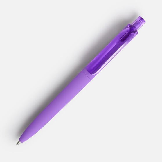 Ручка шариковая Prodir DS8 PRR-T Soft Touch, фиолетовая-2