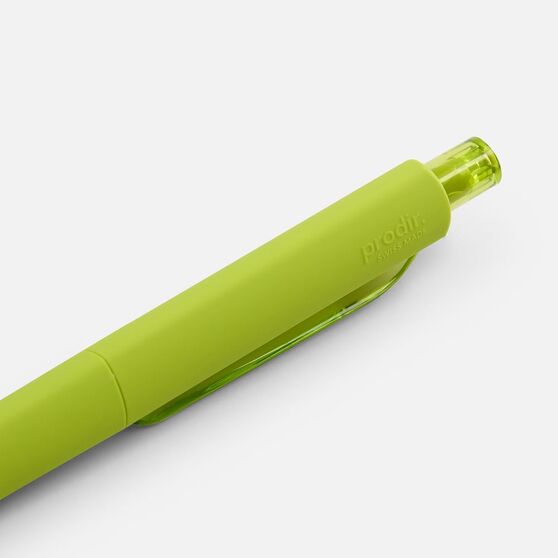 Ручка шариковая Prodir DS8 PRR-T Soft Touch, зеленая-5