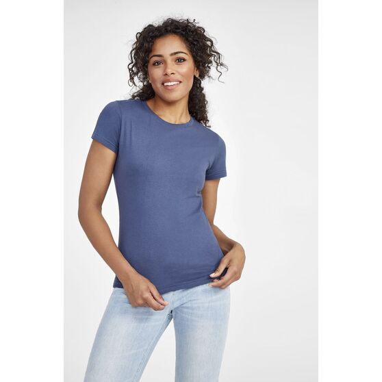 Футболка женская Imperial Women 190, ярко-розовая (фуксия)-4