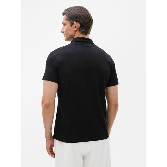 Рубашка поло мужская Prescott Men 170, черная-6