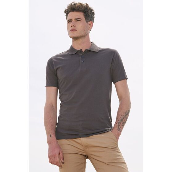 Рубашка поло мужская Prescott Men 170, красная-4