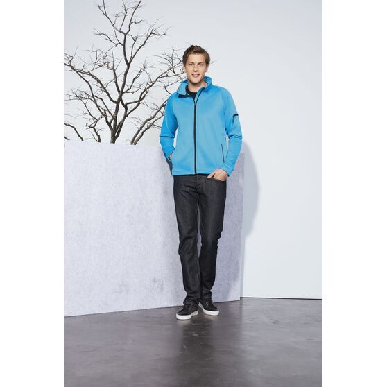 Куртка флисовая мужская New Look Men 250, бирюзовая-4
