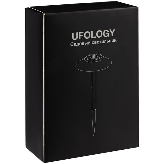 Светильник на солнечной батарее Ufology, темно-серый (графит)-9