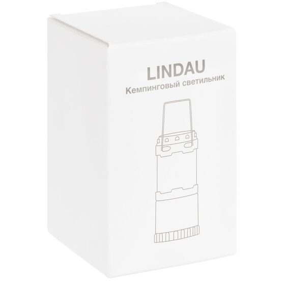 Кемпинговый фонарь Lindau, серебристый-12