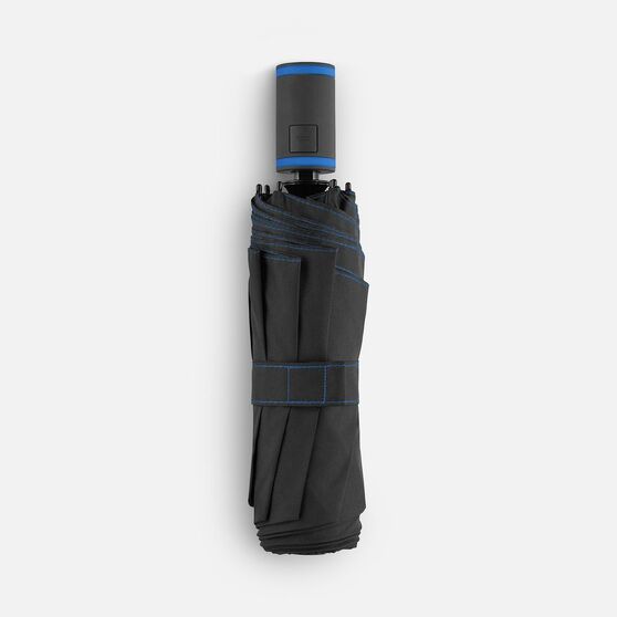 Зонт складной AOC Mini с цветными спицами, синий-7